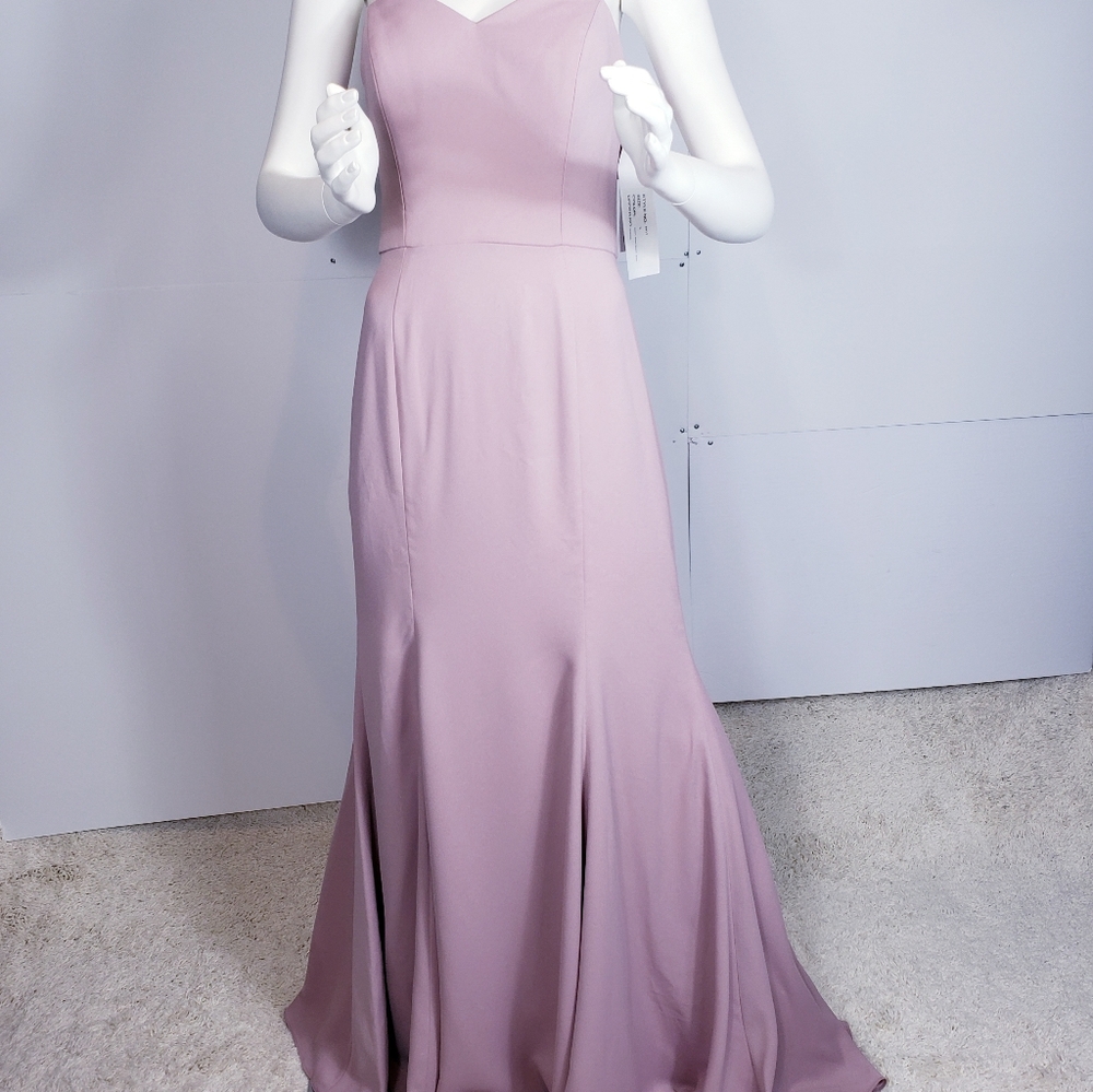 Hayley Paige occasions 5817 Dusty Rose size 8 - Picture 1 of 15